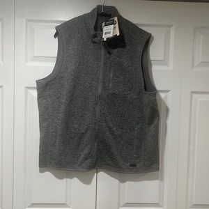 Mens Smith Work we are grey lined vest XXL